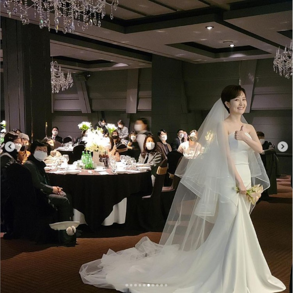 김수지 MBC 아나운서가 결혼식을 마친 소감을 밝혔다.  [사진=김수지 인스타그램]