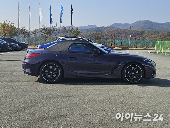 BMW Z4 측면. [사진=홍성효 기자]