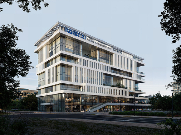 KAIST 김재철AI대학원 판교 연구동 투시도. [사진=동원그룹]