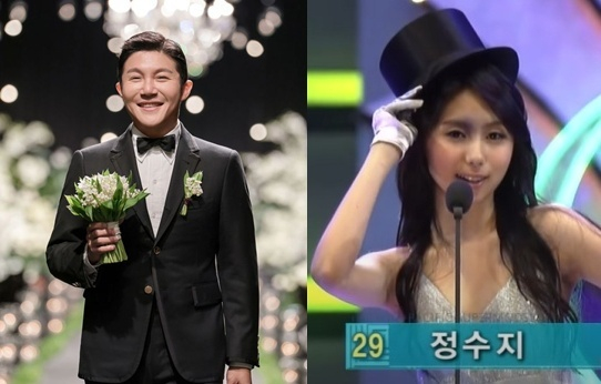 조세호와 그의 아내로 알려진 정수지 씨 [사진=조세호 SNS, 유튜브]
