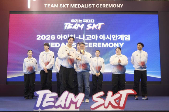 SKT '팀 SKT', 아시안게임 메달 20개 합작⋯AI 전력분석도 한몫
