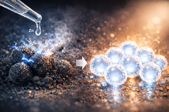 국내 연구팀이 초소형 나노 반도체의 빛 효율을 18배 정도 끌어올렸다. [사진=KAIST]