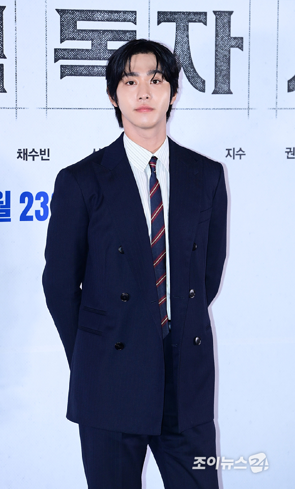 배우 안효섭이 15일 오후 서울 삼성동 메가박스 코엑스에서 열린 영화 '전지적 독자 시점'(감독 김병우) 언론시사회에 참석하고 있다. [사진=정소희 기자]