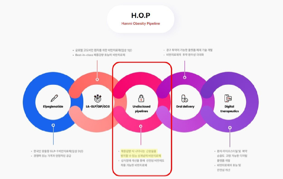 한미약품 'H.O.P 프로젝트' 개념도. [사진=한미약품]