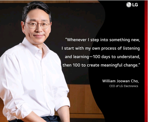 조주완 LG전자 대표이사. [사진=LG전자 링크드인]