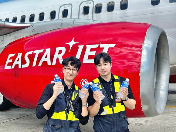 이스타항공 정비사 이미지. [사진=이스타항공]