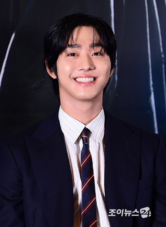 배우 이민호가 15일 오후 서울 삼성동 메가박스 코엑스에서 열린 영화 '전지적 독자 시점'(감독 김병우) 언론시사회에 참석하고 있다. [사진=정소희 기자]