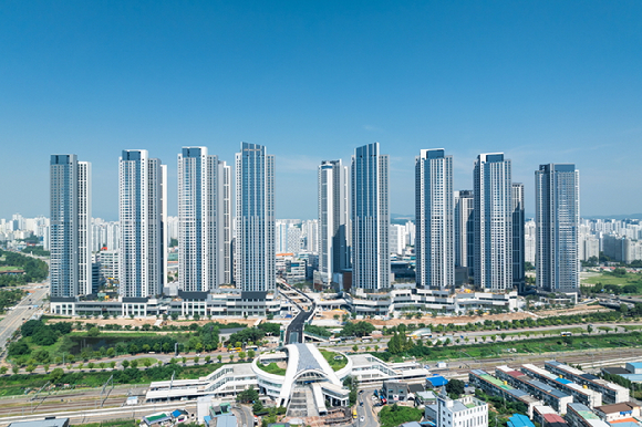 힐스테이트 더 운정 전경. [사진=현대건설]