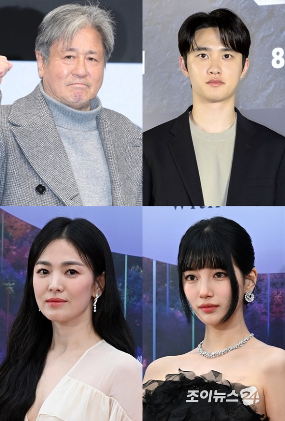 배우 최민식, 도경수, 송혜교, 수지 등이 청룡시리즈어워즈 남녀주연상 후보에 올랐다. [사진=조이뉴스24 DB]