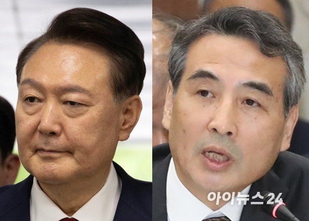 윤석열 전 대통령과 민중기 특별검사 [사진=아이뉴스24DB]