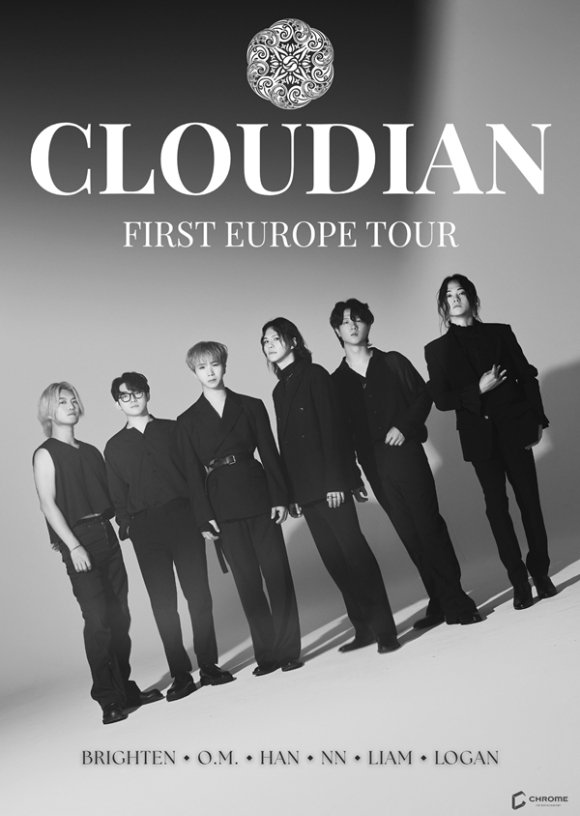 클라우디안 유럽투어 포스터 [사진=크롬엔터테인먼트]