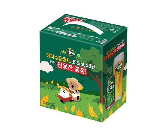 테라 싱글몰트 에디션 선물세트. [사진=하이트진로 제공]