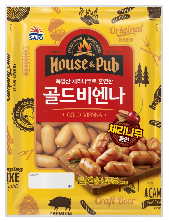 하우스앤펍 골드 비엔나. [사진=사조대림]