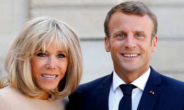 프랑스 대통령 부부가 브리지트 마크롱 여사를 둘러싼 의혹에 정면 반박할 예정이다. 사진은 브리지트 여사(왼쪽)와 마크롱 대통령. [사진=reddit]
