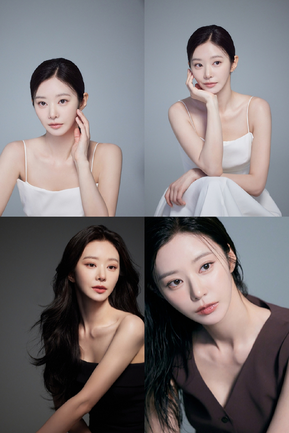 배우 이주빈의 뷰티 디바이스 광고 촬영 비하인드컷 [사진=키이스트]