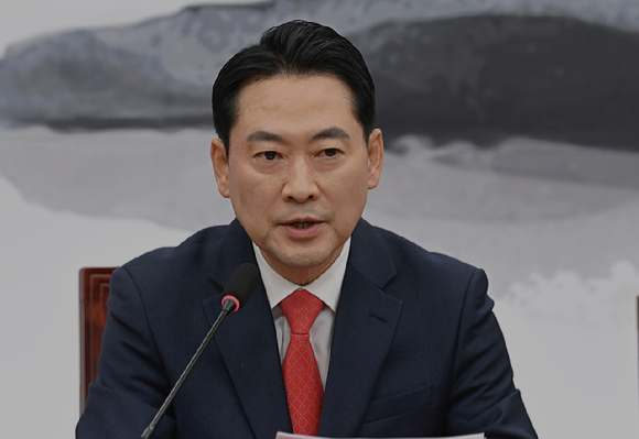 장동혁 국민의힘 대표가 5일 서울 여의도 국회에서 열린 최고위원회의에서 발언하고 있다. [사진=곽영래 기자]