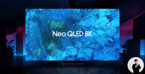 삼성 네오 QLED 8K [사진=삼성전자 '언박스 앤 디스커버' 영상 캡처]