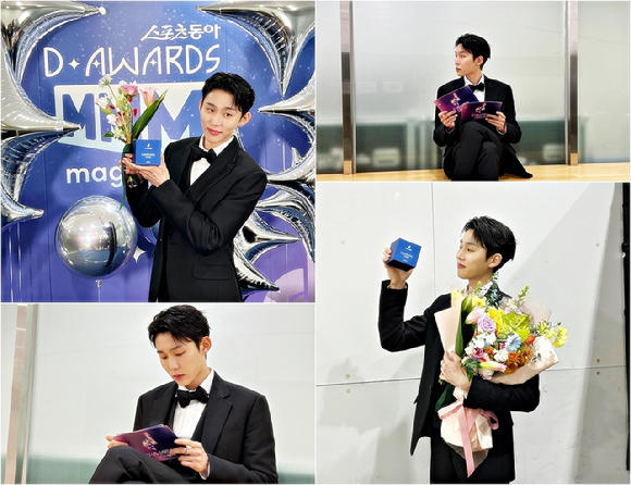 배우 서범준이 '디 어워즈'에서 수상자와 시상자로 출격했다.[사진=초록뱀엔터테인먼트]