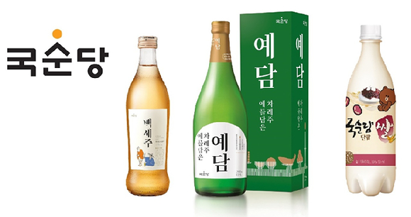 백세주, 차례주 예담,쌀 단팥 이미지 [사진=국순당]