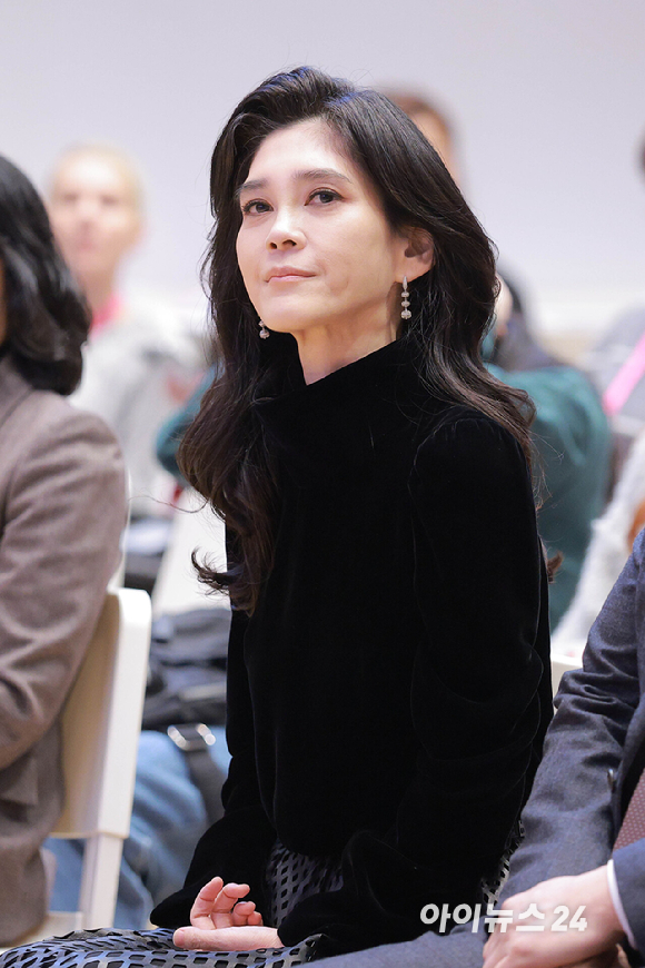 이부진 한국방문의해위원회 위원장이 17일 오전 서울 중구 커뮤니티하우스 마실에서 열린 '2026 코리아그랜드세일' 개막행사에 참석하고 있다. [사진=정소희 기자]