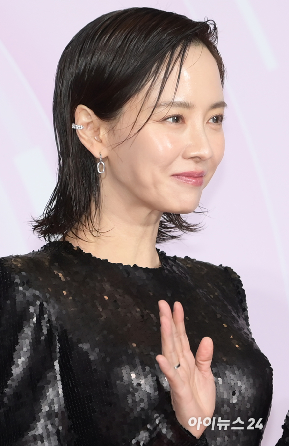 배우 송지효의 법률대리인이 우쥬록스 측이 미지급금 정산기일을 어겼다고 밝혔다. [사진=김성진 기자]