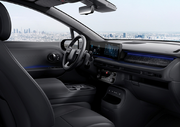 '2027 아이오닉 9' 캘리그래피 트림 블랙잉크 패키지. [사진=현대자동차]