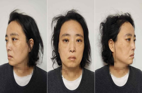 특정범죄가중처벌등에관한 법률위반(13세미만 약취·유인)혐의를 받는 48세 여교사 명재완 씨. [사진=대전경찰청]