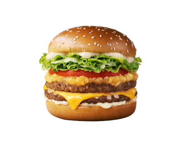 맥도날드 '한국의 맛' 프로젝트 첫 번째 메뉴인 '창녕 갈릭 버거'. [사진=맥도날드]