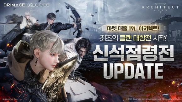 드림에이지, &apos;아키텍트&apos; 첫 업데이트…클랜 대항전 &apos;신석 점령전&apos; 공개