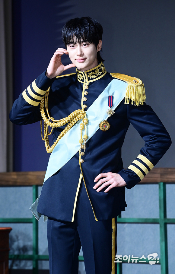 배우 변우석이 6일 서울 조선팰리스 강남 호텔에서 진행된 MBC 금토드라마 '21세기 대군부인' 제작발표회에 참석하고 있다. [사진=정소희 기자]