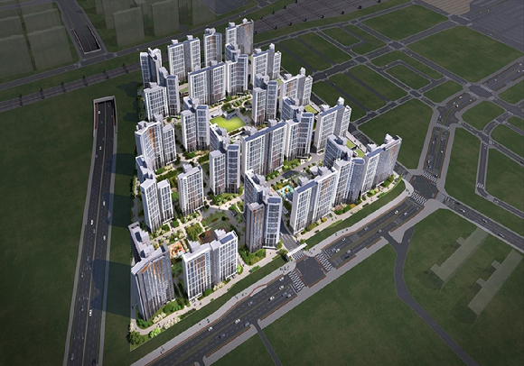 '힐스테이트 오송역퍼스트' 조감도 [사진=현대엔지니어링]