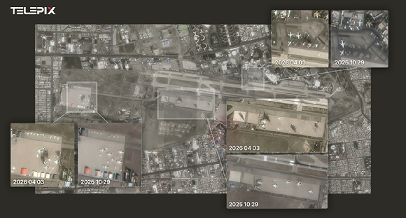 큐브위성으로 이란 공습 피해 포착했다