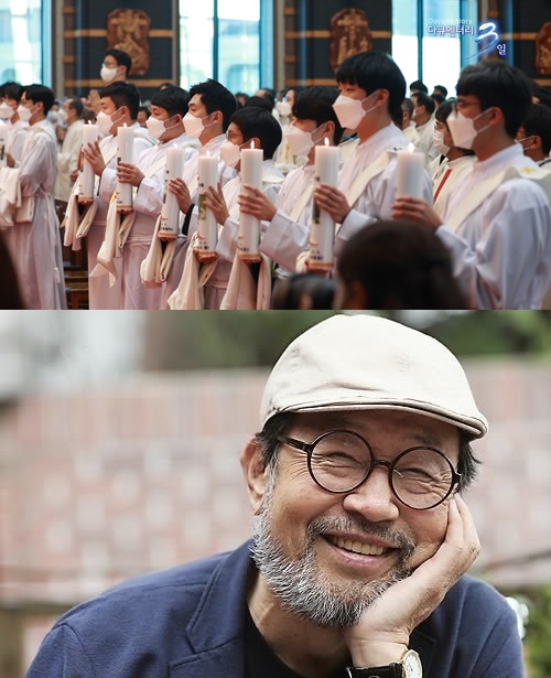 '다큐멘터리 3일'이 성탄특집 '가장 낮은 곳으로-천주교 사제 서품식 72시간'을 선보인다. 배우 신구가 12년 만에 내레이션을 맡는다. [사진=KBS]