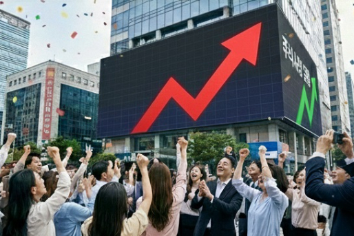 새해 랠리에 힘입어 국내 주식시장 전체 시가총액이 독일과 대만을 제치고 세계 8위에 오른 것으로 나타났다. 사진은 AI 생성 이미지로, 본 기사 내용과 무관. [사진=제미나이]