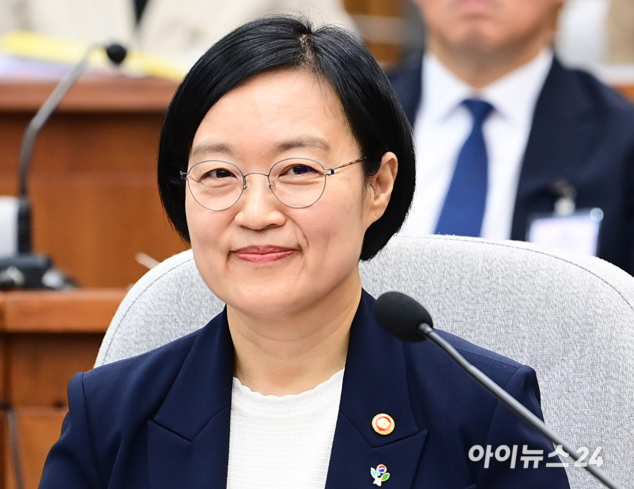 한성숙 국무총리 후보자가 지난 25일 서울 여의도 국회에서 열린 인사청문회에서 출석하고 있다. [사진=정소희 기자]