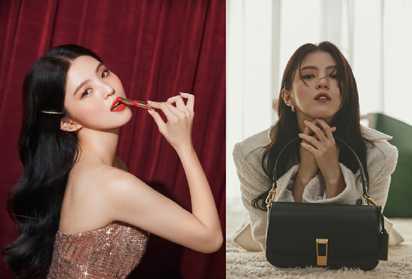 한소희의 광고계 주가가 치솟고 있다. [사진=샬롯틸버리, 조이그라이슨]