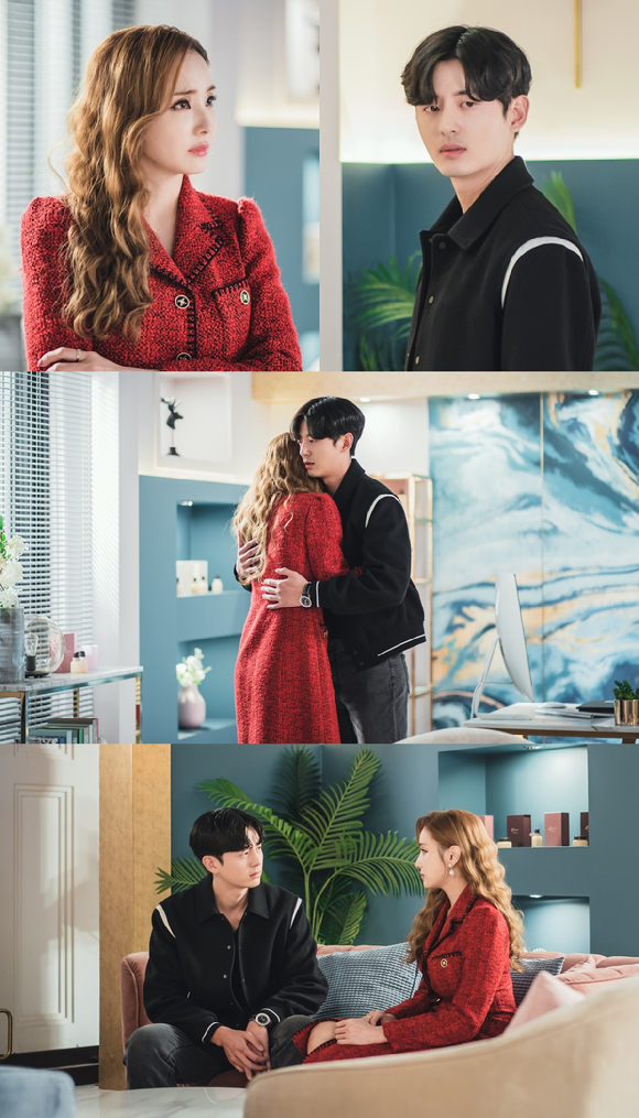 '스폰서' 한채영, 이지훈 스틸컷이 공개됐다. [사진=빅토리콘텐츠]