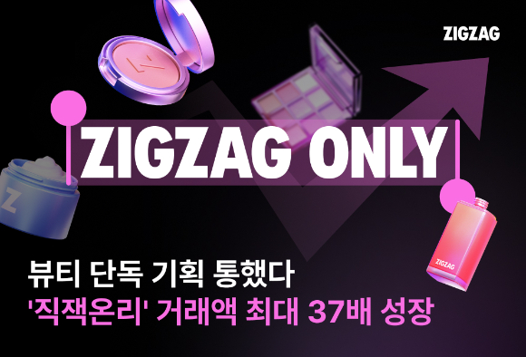지그지그는 올해 직잭온리에 참여한 브랜드들의 성장세가 두드러졌다고 밝혔다. [사진=지그재그]