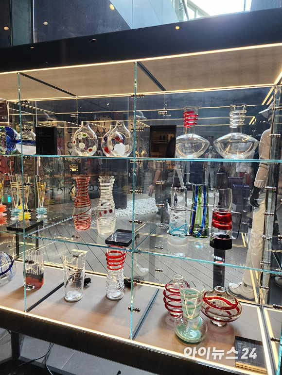 이무영 삼성물산 패션부문 남성복사업부장(상무)이 발표하고 있다. [사진=구서윤 기자]