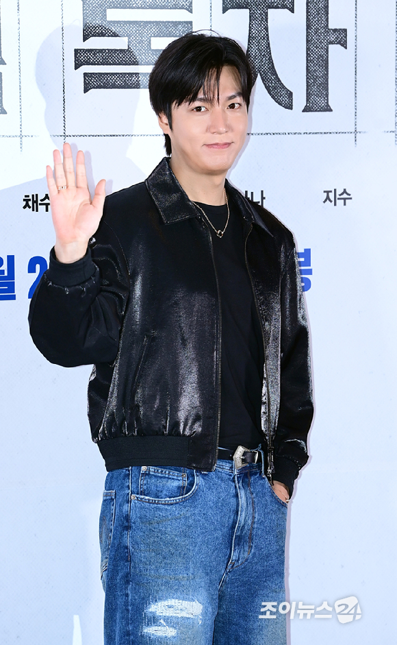 배우 이민호가 15일 오후 서울 삼성동 메가박스 코엑스에서 열린 영화 '전지적 독자 시점'(감독 김병우) 언론시사회에 참석하고 있다. [사진=정소희 기자]
