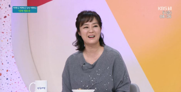 '아침마당'에 출연한 가수 이재은 [사진=KBS]