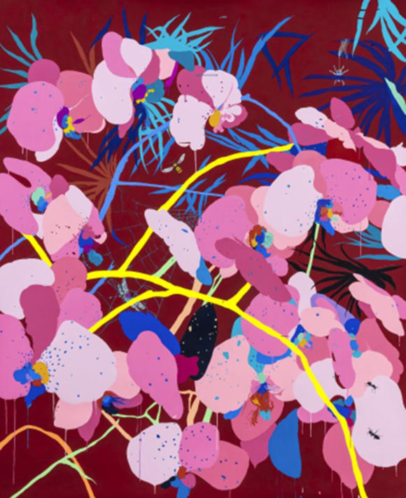 지희킴 작가 작품 '심연의 Abyss'. [사진=금호건설]