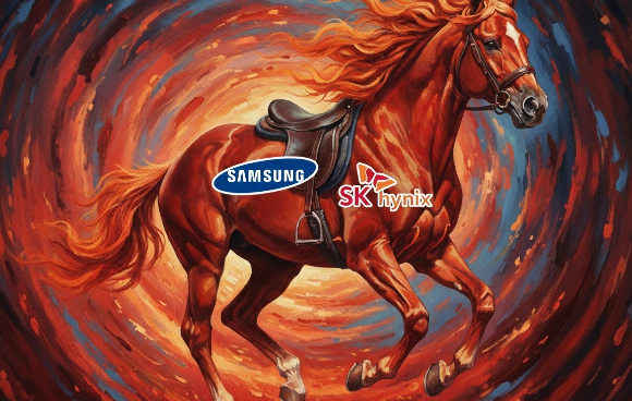 삼성전자, SK하이닉스가 새해 첫 거래일 사상 최고가를 경신했다. [사진=제미나이 AI 생성 이미지]