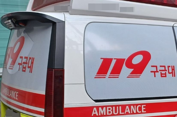 6일 오후 울산 남구 용잠동 한국동서발전 울산발전본부에서 대형 구조물이 무너져있다 [사진=울산소방본부]