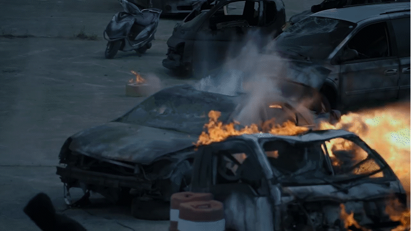 방탄소년단 제이홉의 솔로 앨범 'Jack In The Box' 타이틀곡 '방화 (Arson)' 뮤직비디오 티저 영상이 공개돼 관심을 모으고 있다. [사진=제이홉 '방화 (Arson)' MV 티저 영상 캡쳐]