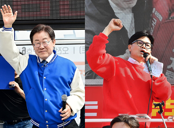 이재명 더불어민주당 대표와 한동훈 국민의힘 비상대책위원장. [사진=아이뉴스24 포토DB]