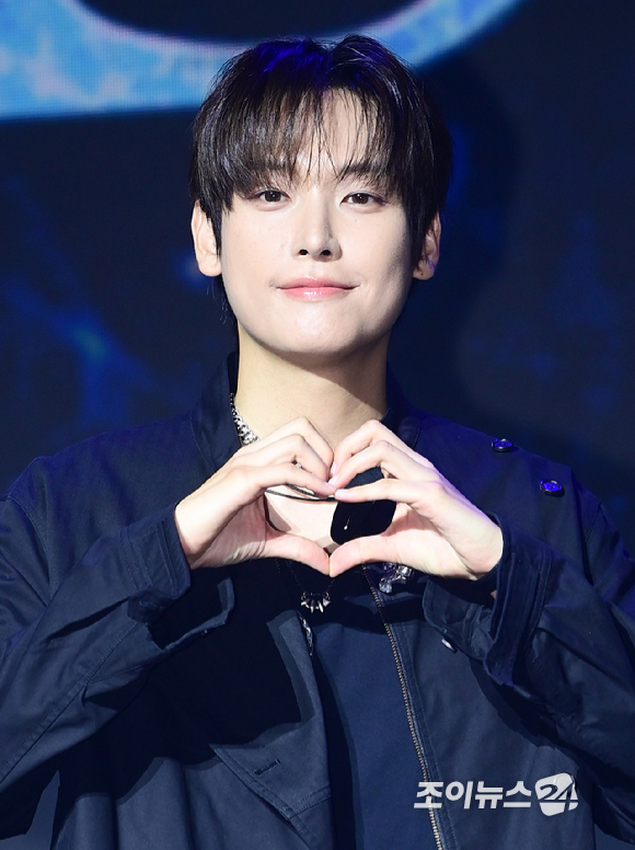 그룹 에스에프나인(SF9) 인성이 26일 오후 서울 마포구 상암동 큐브컨벤션센터에서 열린 SF9 정규 2집 '터내서티(TENACITY)' 프레스 쇼케이스에 참석하고 있다. [사진=정소희 기자]