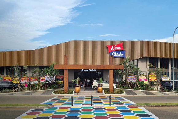 궁중비책이 인도네시아 프리미엄 슈퍼마켓인 '켐 칙스'에 입점했다. [사진=제로투세븐]