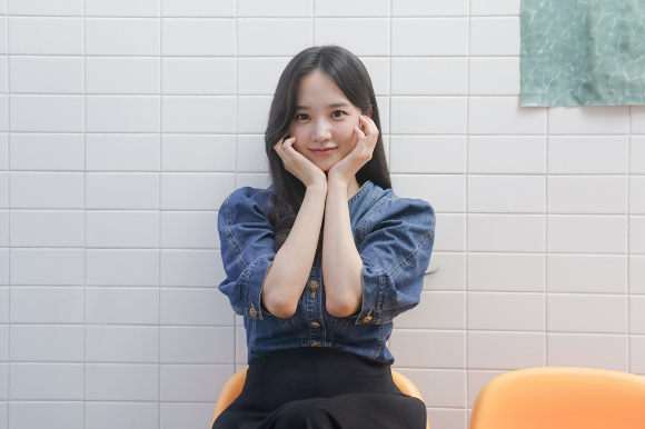 배우 박정연이 최근 진행된 SBS 금토드라마 '트라이' 종영 기념 인터뷰에서 포즈를 취하고 있다. [사진=솔트엔터테인먼트]