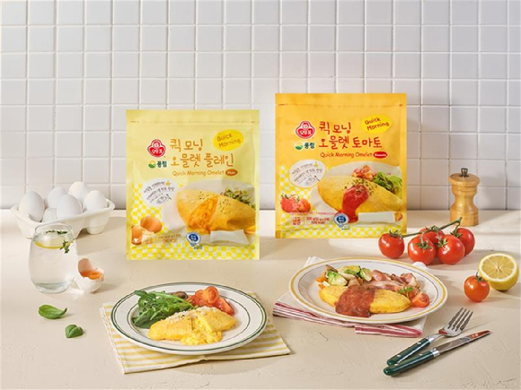 퀵모닝 오믈렛 2종. [사진=오뚜기]